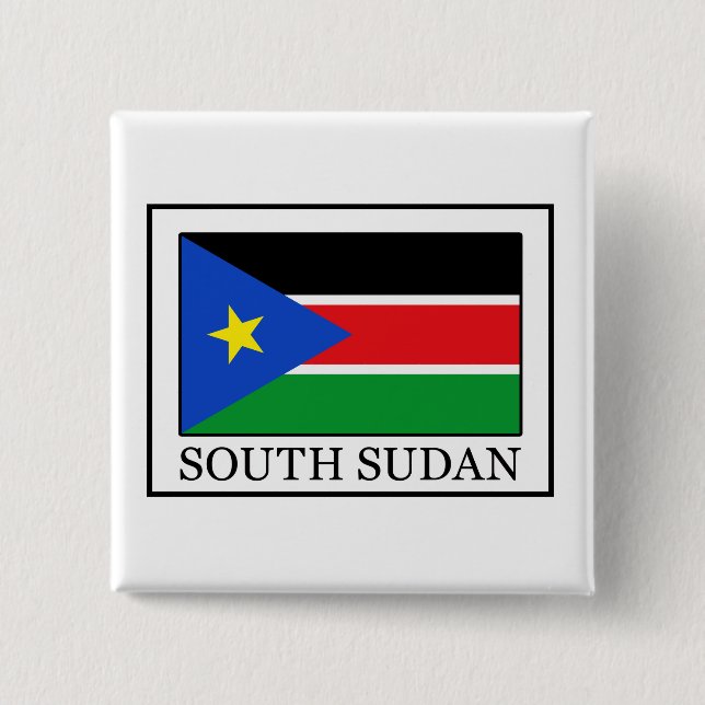 Südsudan Button (Vorderseite)