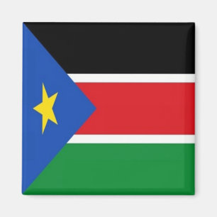 SÜDSUDAN-Flagge, Afrika, Kühlschrank Magnet