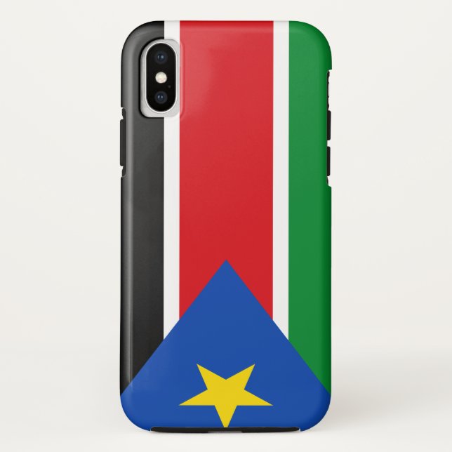 Südsudan-Flagge Case-Mate iPhone Hülle (Rückseite)