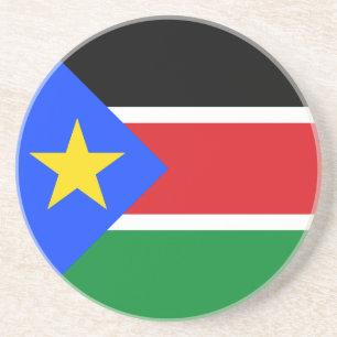 Südsudan-Flagge Getränkeuntersetzer