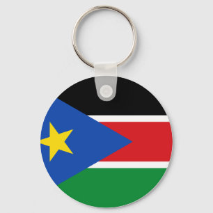Südsudan-Flagge Schlüsselanhänger