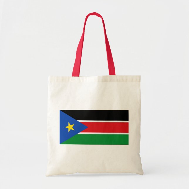 Südsudan-Flagge Tragetasche (Vorne)