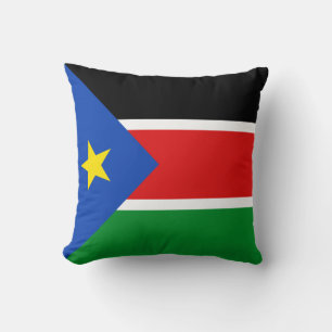 Südsudan-Flagge x Flaggenkissen Kissen