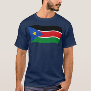 Südsudan-Flaggen-Shirt T-Shirt