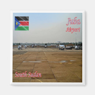 SÜDSUDAN, Juba, Afrika, Kühlschrank Magnet