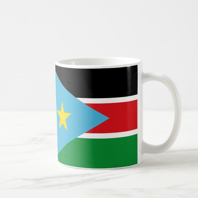 Südsudan Keramik Kaffee Tasse (Rechts)