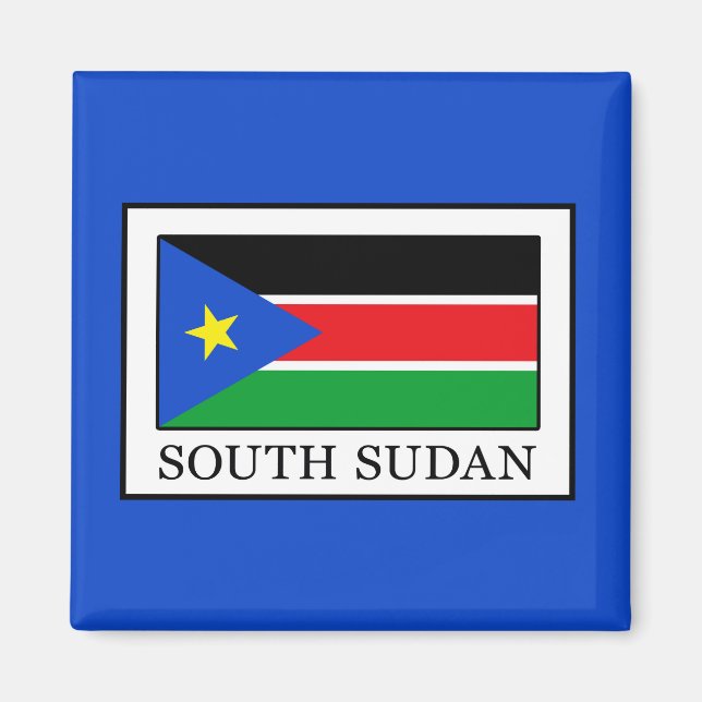 Südsudan Magnet (Vorne)