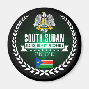 Südsudan Magnet
