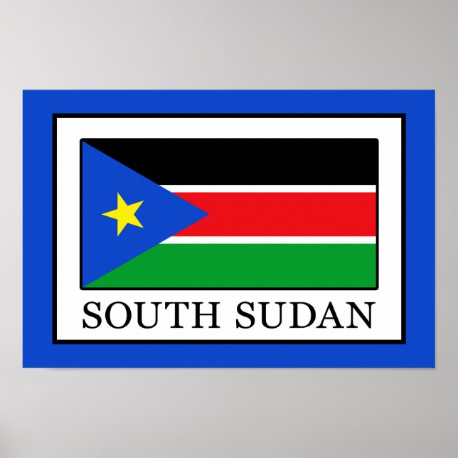 Südsudan Poster (Vorne)