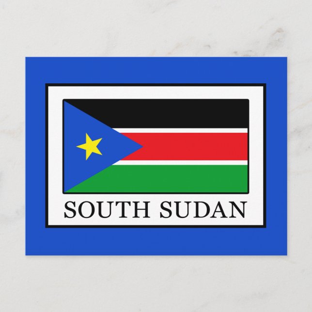 Südsudan Postkarte (Vorderseite)