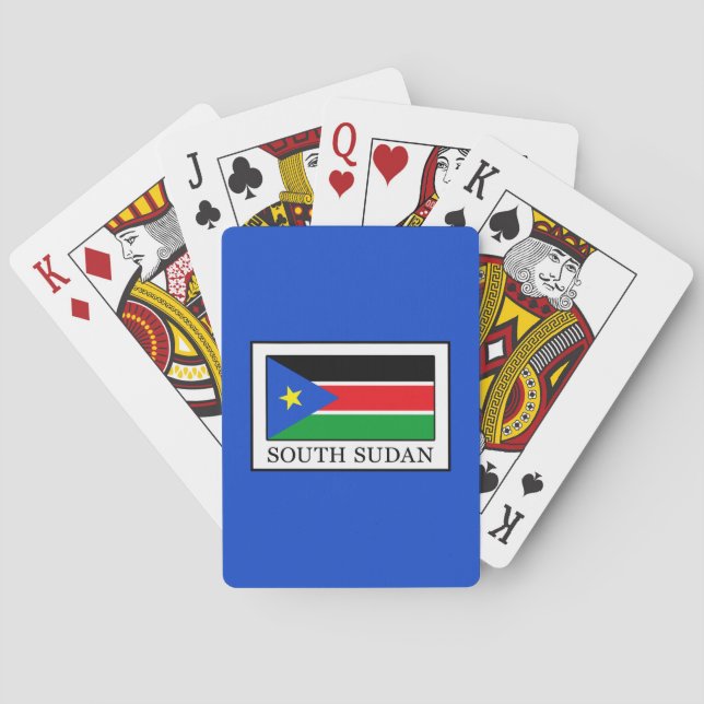 Südsudan Spielkarten (Rückseite)