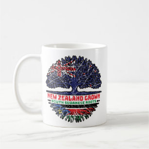 Südsudan Sudanesisch Neuseeland Neuseeland Kaffeetasse
