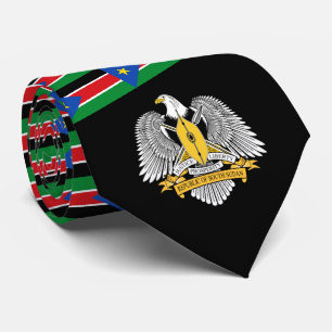 Südsudanesische Flagge & Wappen, Südsudan Krawatte