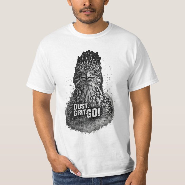 Südtexas-Rennkuckuck T-Shirt (Vorderseite)