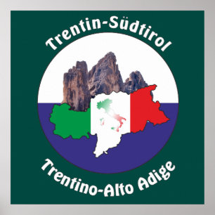 Südtirol – Alto Adige - Italien - Italia Poster