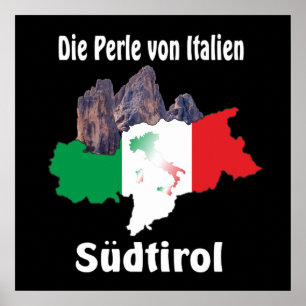 Südtirol – Alto Adige - Italien - Italia Poster