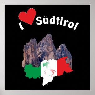 Südtirol – Alto Adige - Italien - Italia Poster