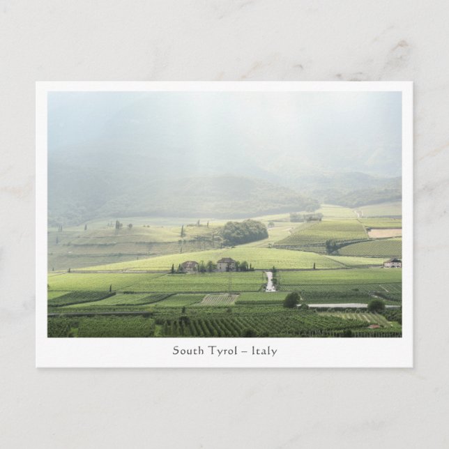 Südtirol Italien Foto Postkarte (Vorderseite)