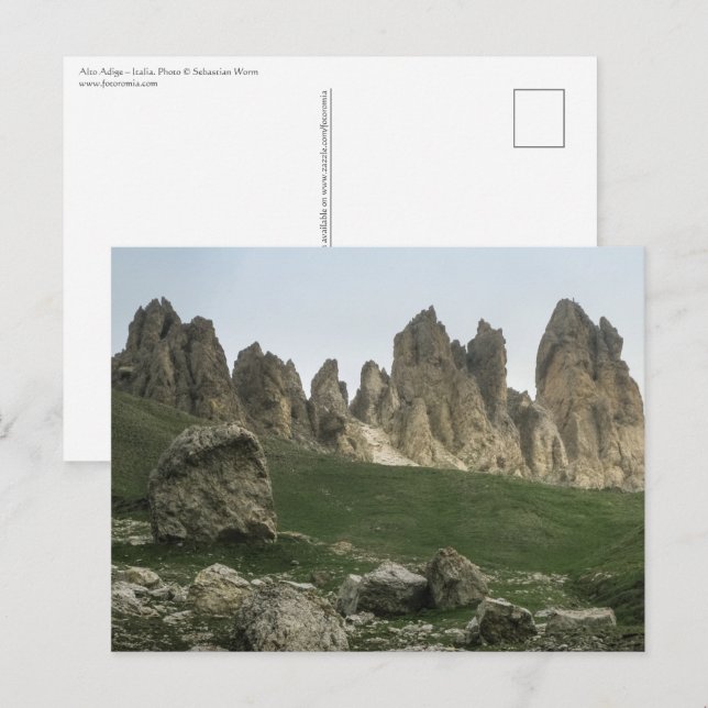 Südtirol Italien Postkarte (Vorne/Hinten)