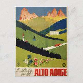 Südtirol Italien Vintage Travel Postkarte