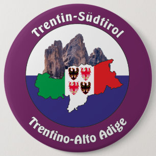 Südtirol - Südtirol - Italien - Schaltfläche Button