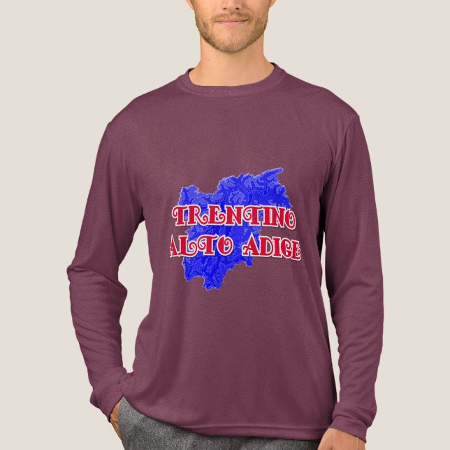 Südtirol Tri-Blend Shirt (Vorderseite)