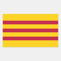 Südvietnamesische Flagge - Vietnam Cỏ vàng ba sc đ