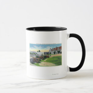 Südwand, Südwestbastion, Südkasernen Tasse