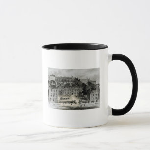 Südwärts Front von Leicester-Haus, c.1720 Tasse