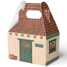 Südwest- Adobe- und Terrakotta- Fliesendach- Hausd