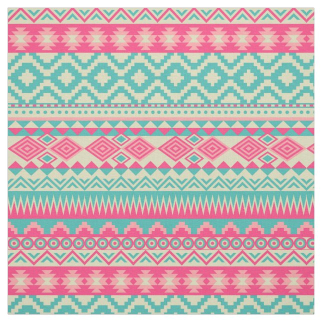 Südwest Aztec Muster farbig Stoff (Muster)