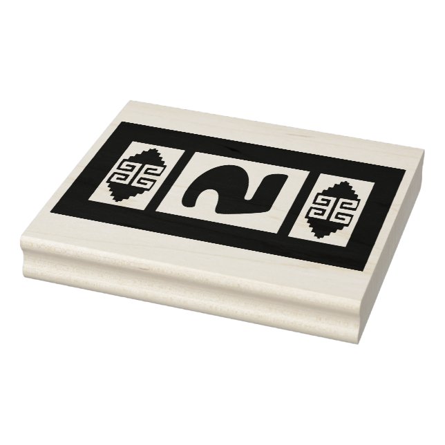 Südwest-Aztec Nummer 5 - Briefmarke für Großprojek Gummistempel (Stempel)