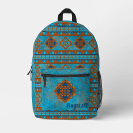 Südwest Berggipfel Personalisiert Türkis Bedruckter Rucksack