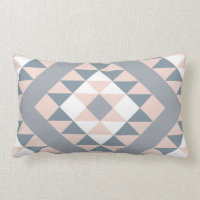 Südwest Blanket Muster Blush und Grau