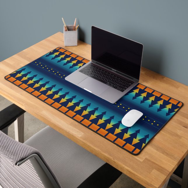 Südwest Blanket Style Sunset Pines Schreibtischunterlage (Büro 2)