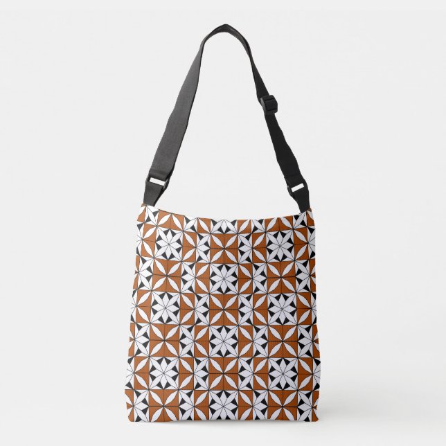 Südwest-Day Patterns Crossbody Bag Tragetaschen Mit Langen Trägern (Vorderseite)