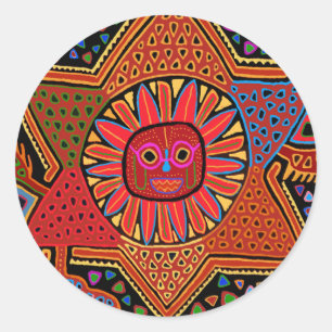 Südwest Del Sol Runder Aufkleber