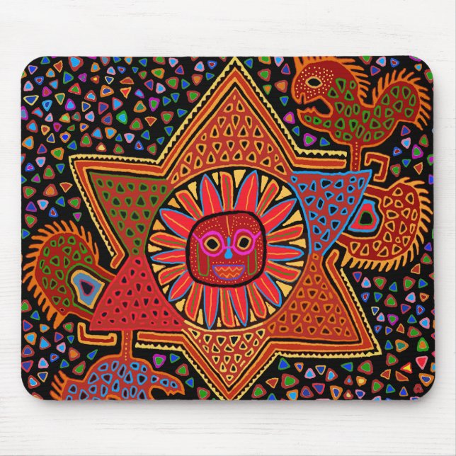 Südwest der Sonne Mousepad (Vorne)