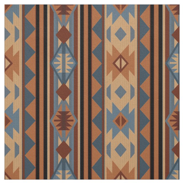 Südwest Design Adobe Gray Brown Tribal Muster Stoff (Muster)