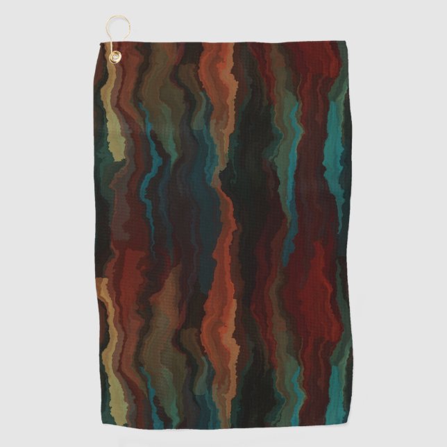 Südwest-Farbmischung Golfhandtuch (Vorderseite)