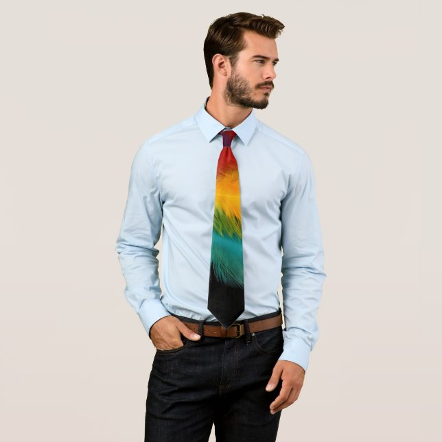 Südwest Feather Abstrakt Krawatte (Beispiel)