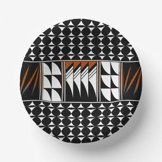 Südwest Feather Blessings Pappteller (Vorderseite)