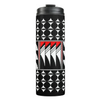 Südwest Feather Segnungen in Red Thermal Tumbler