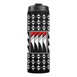 Südwest Feather Segnungen in Red Thermal Tumbler Thermosbecher