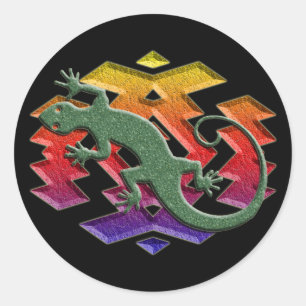 Südwest Gecko Dark Stickers