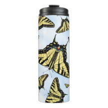 Südwest-Gelbes Frack Butterfly Blue Sky