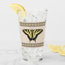 Südwest-Gelbes Frack Butterfly Glas