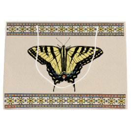 Südwest-Gelbes Frack Butterfly Große Geschenktüte
