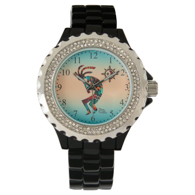 Südwest Kokopelli eWatch Armbanduhr (Vorderseite)