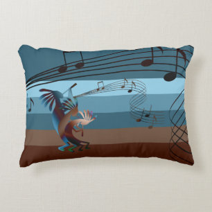 Südwest Kokopelli Music Accent Pillow Zierkissen